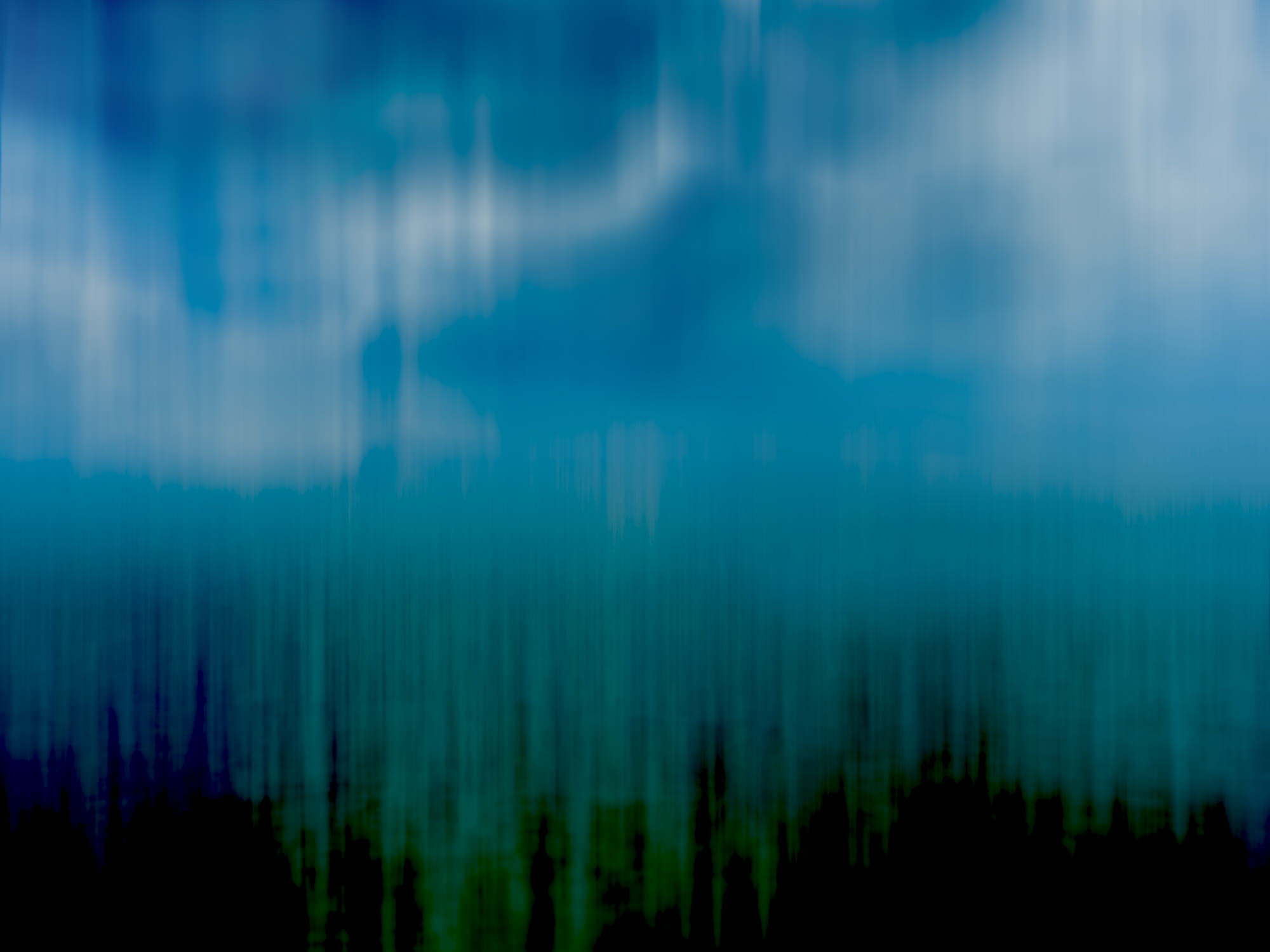 Abstract seascape photography digitally manipulated