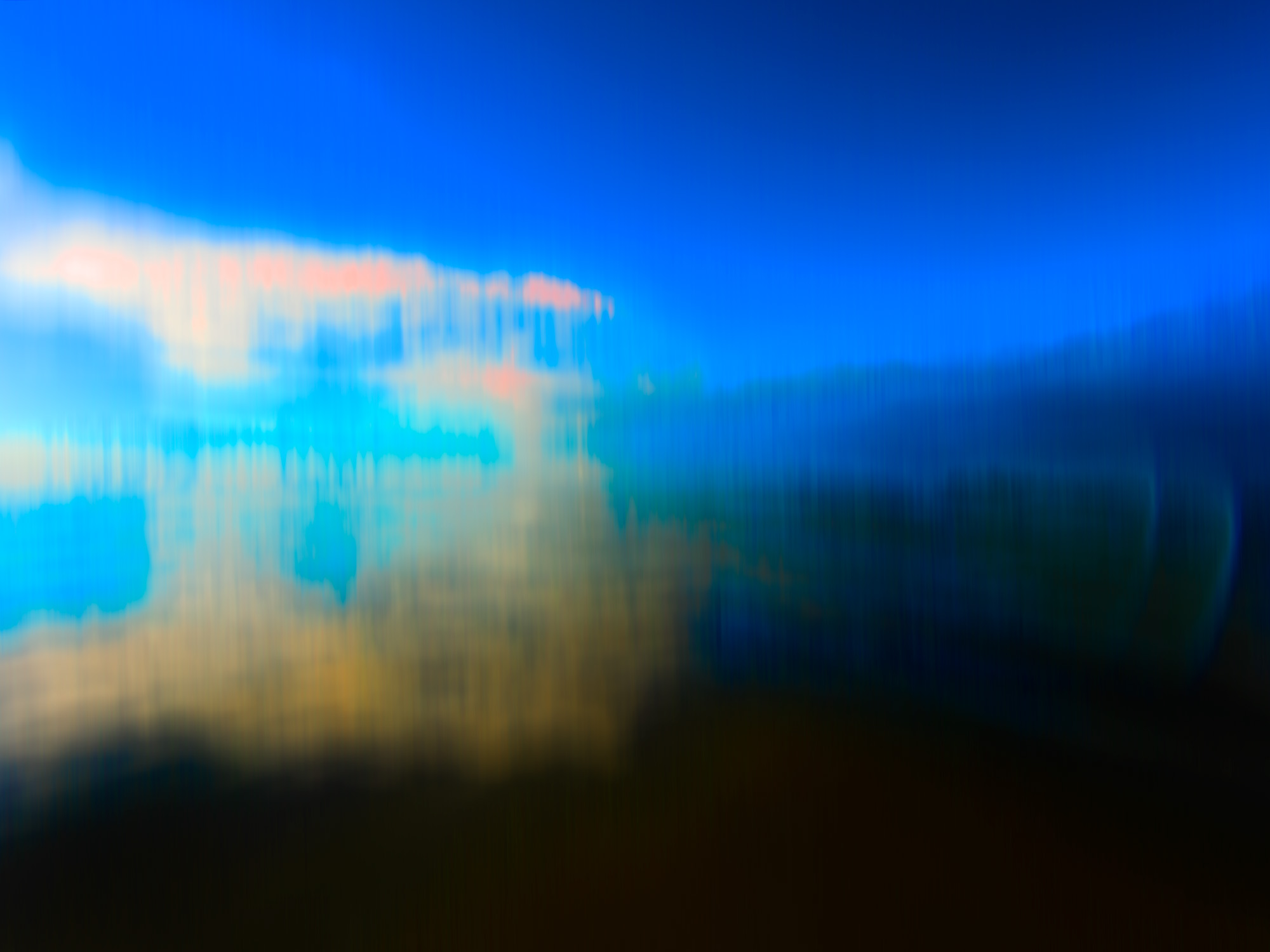 Abstract seascape photography digitally manipulated