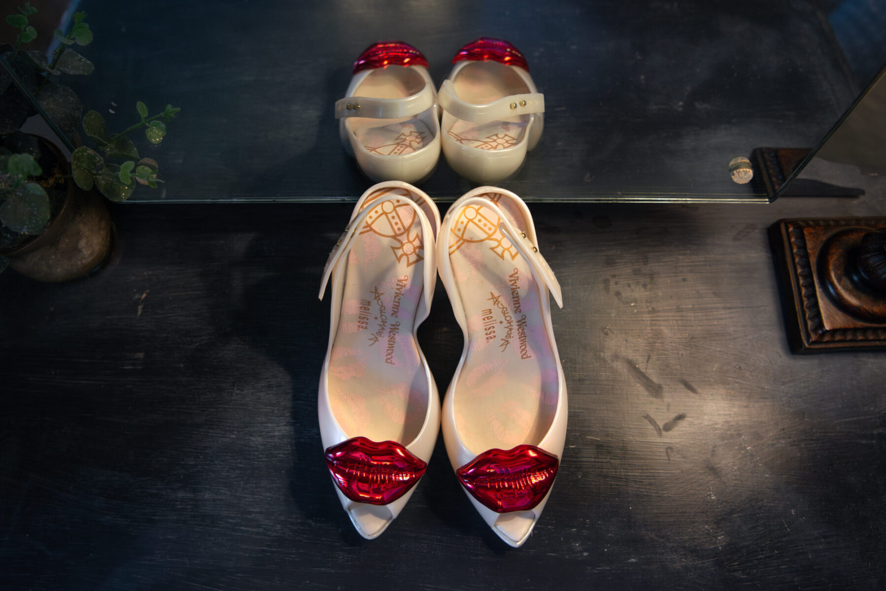 Vivien Westwood bridal shoes