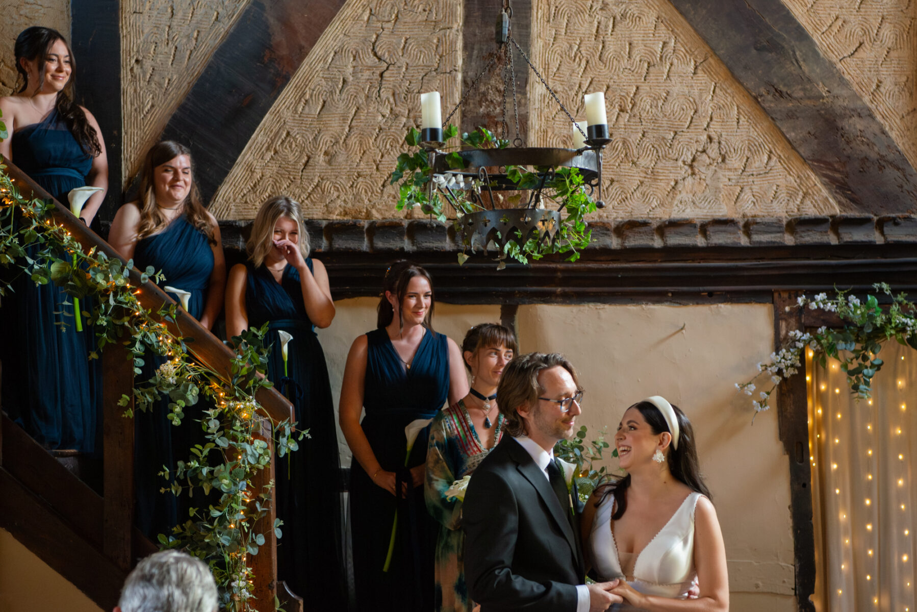 Wedding ceremony at The Pilgrim's Rest