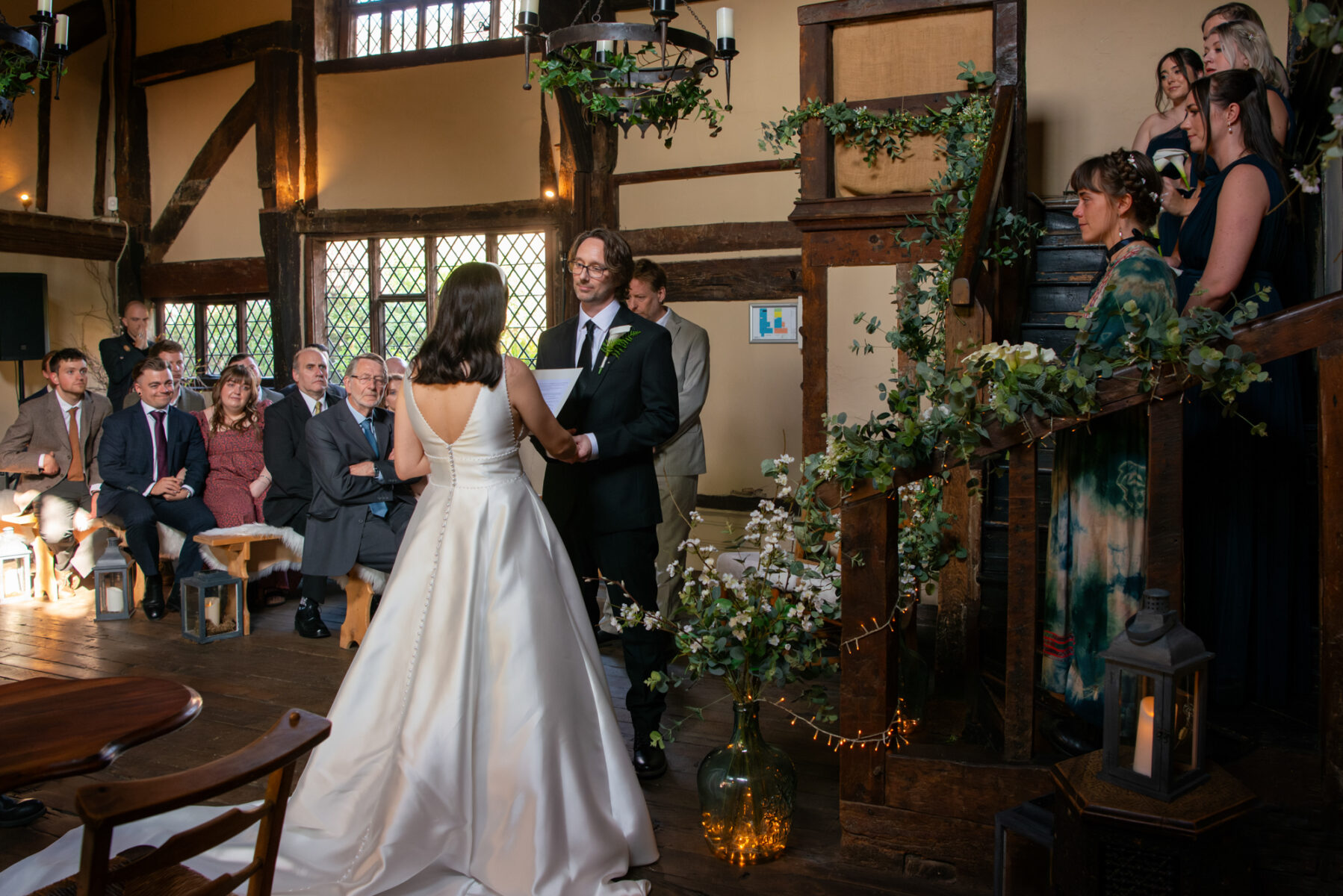 Couple vows at Pilgrim's Rest wedding