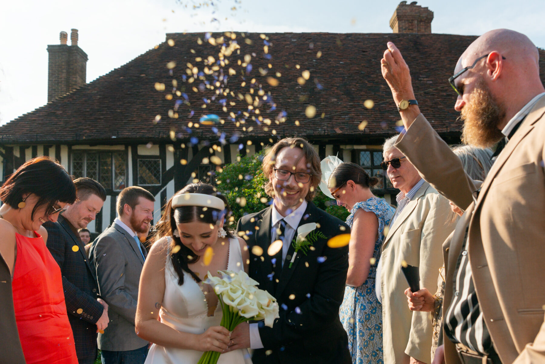 Confetti at The Pilgrim's Rest 