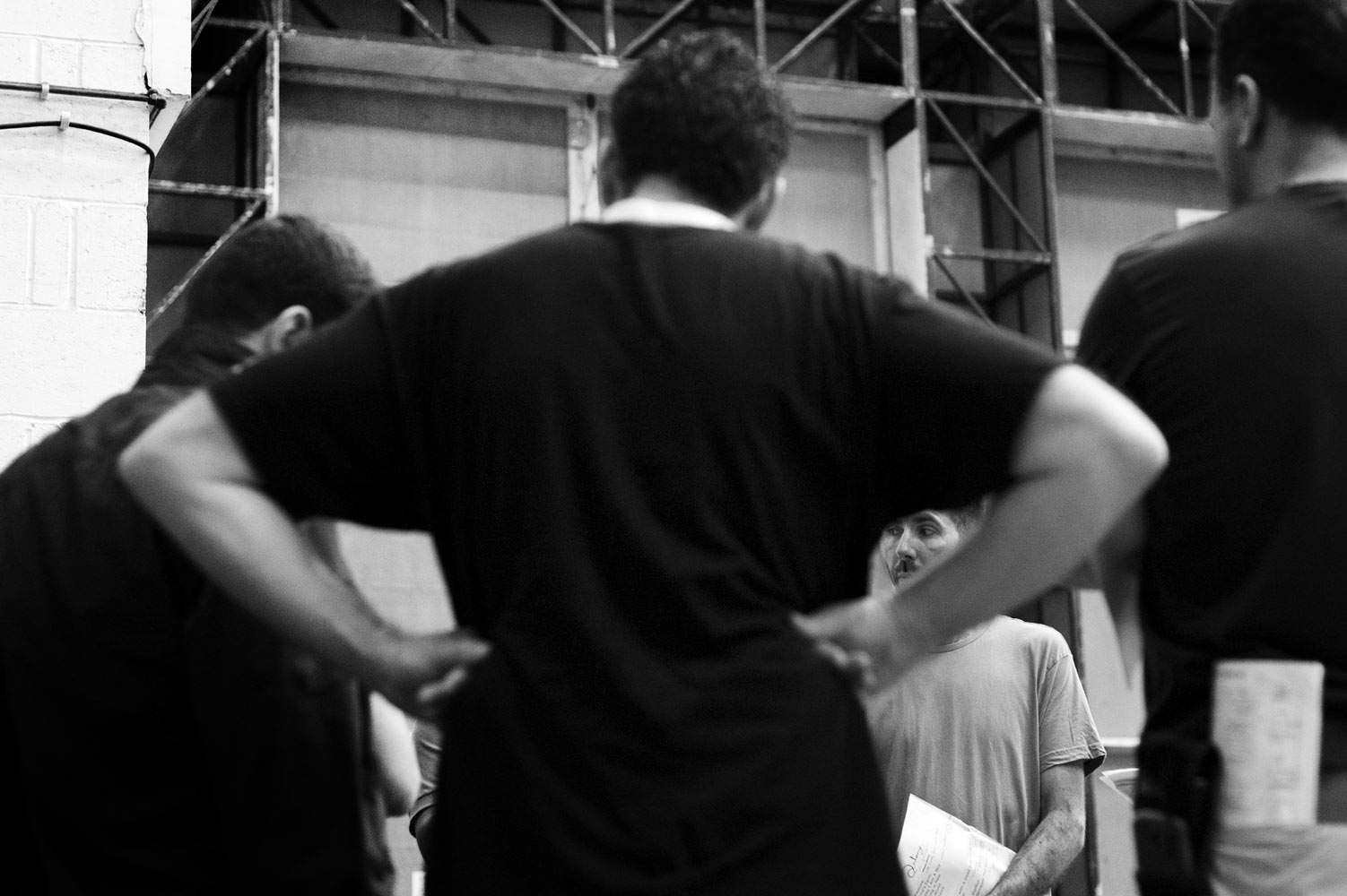 Preparations for Swanlights by Anthony and the Johnsons at the Royal Opera House photography by James Robertshaw 01