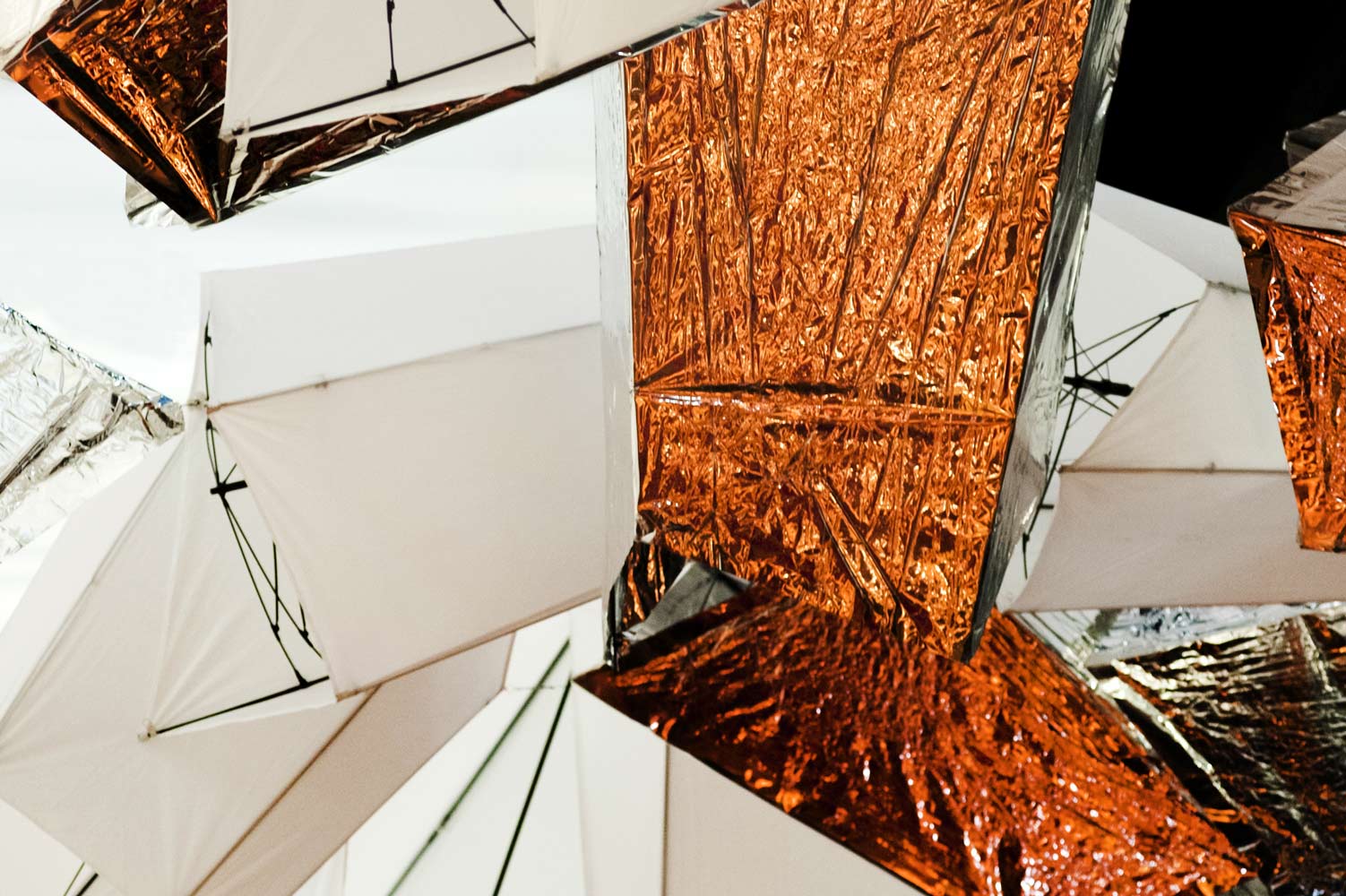 Stage set structures for Swanlights by Anthony and the Johnsons at the Royal Opera House photography by James Robertshaw 07