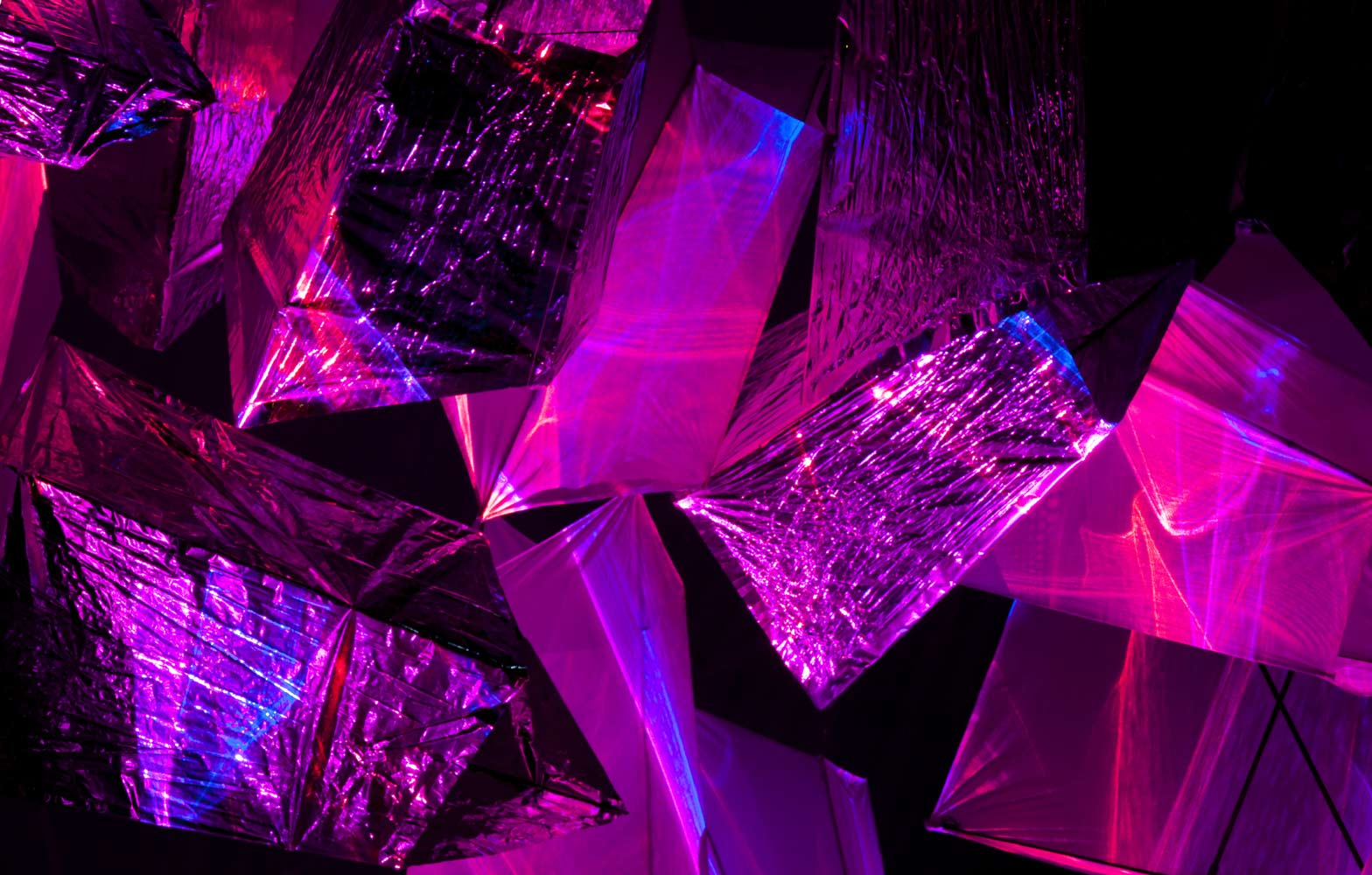 Fabric structures for Swanlights by Anthony and the Johnsons at the Royal Opera House photography by James Robertshaw 09