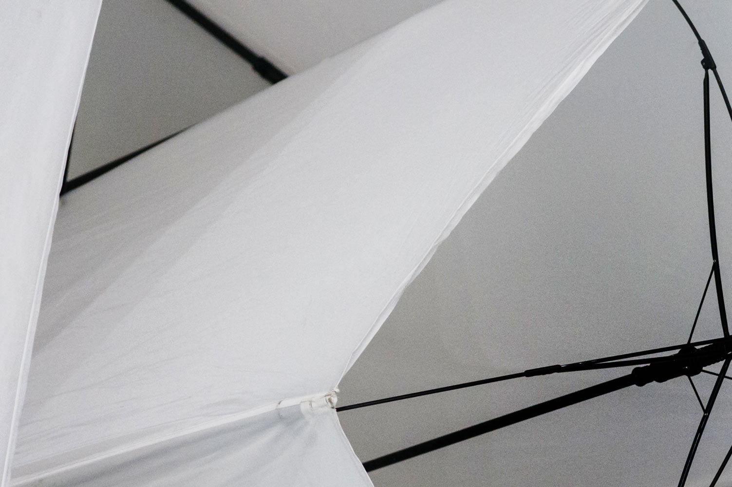 Close up of fabric structures for Swanlights by Anthony and the Johnsons at the Royal Opera House photography by James Robertshaw 12