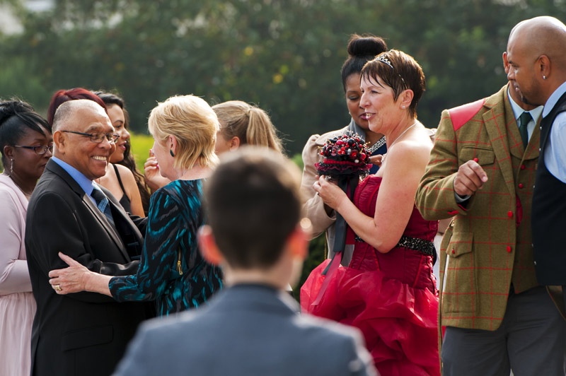 Wedding party outdoors at The Grand Eastbourne wedding by Sussex wedding photographer James Robertshaw