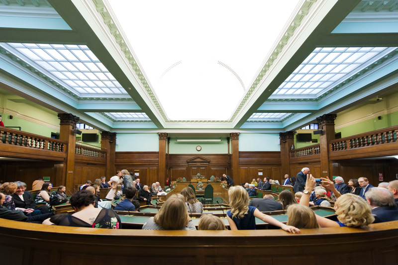 Council chamber fir Camden Town Hall wedding