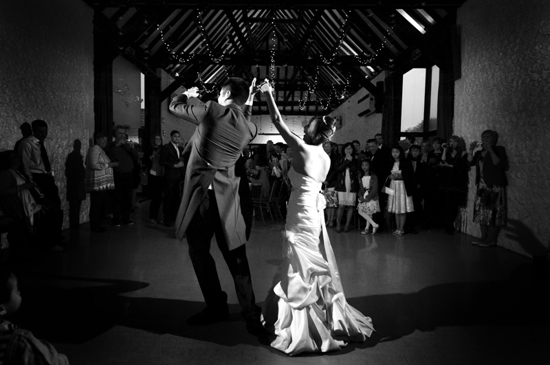 First dance at Field Place wedding