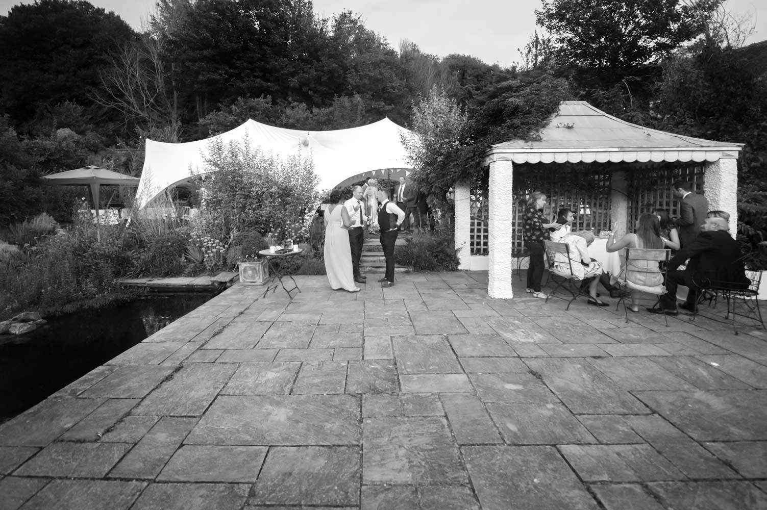 Lyndsey and Tom bw 174