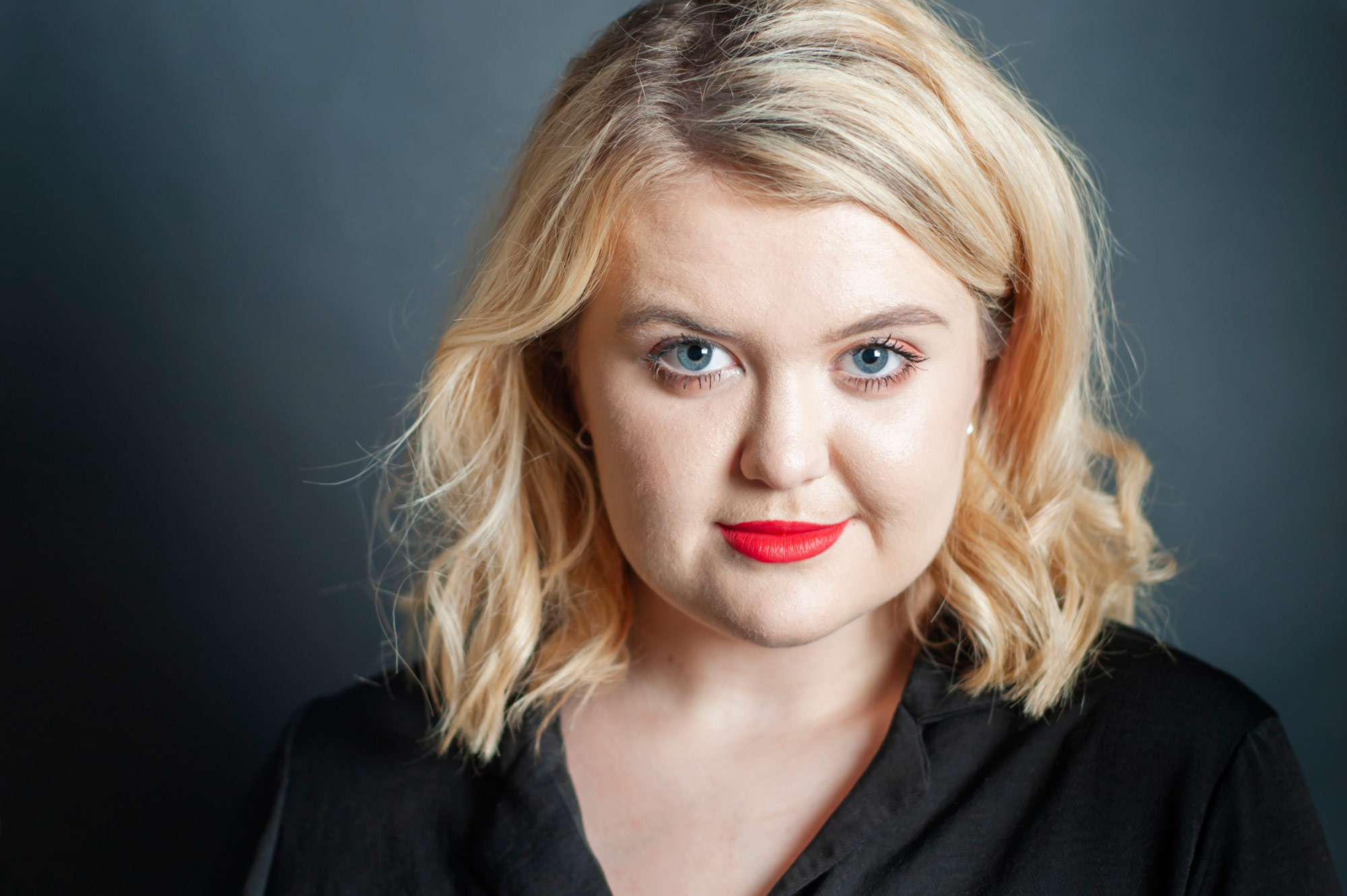 Female portrait by Sussex portrait photographer James Robertshaw