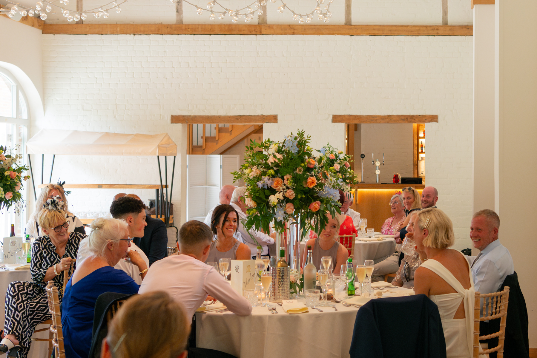Wedding speeches at Dourney Court